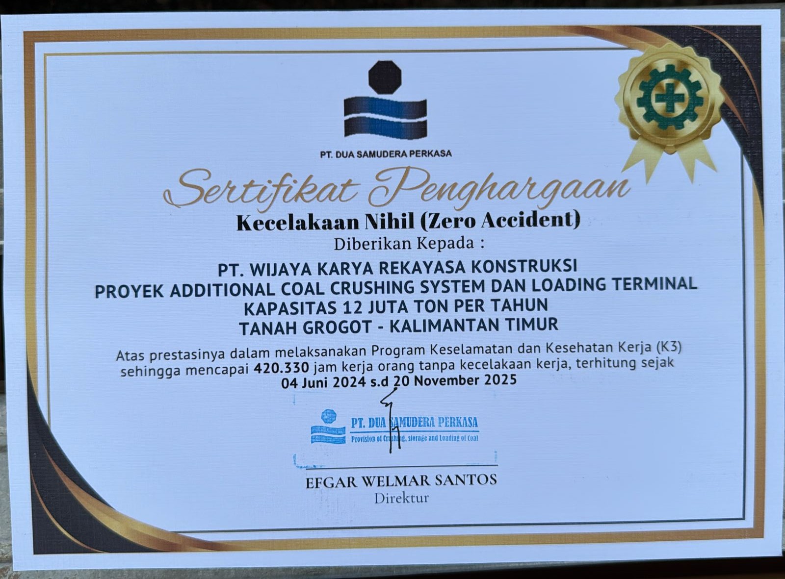Award Photo